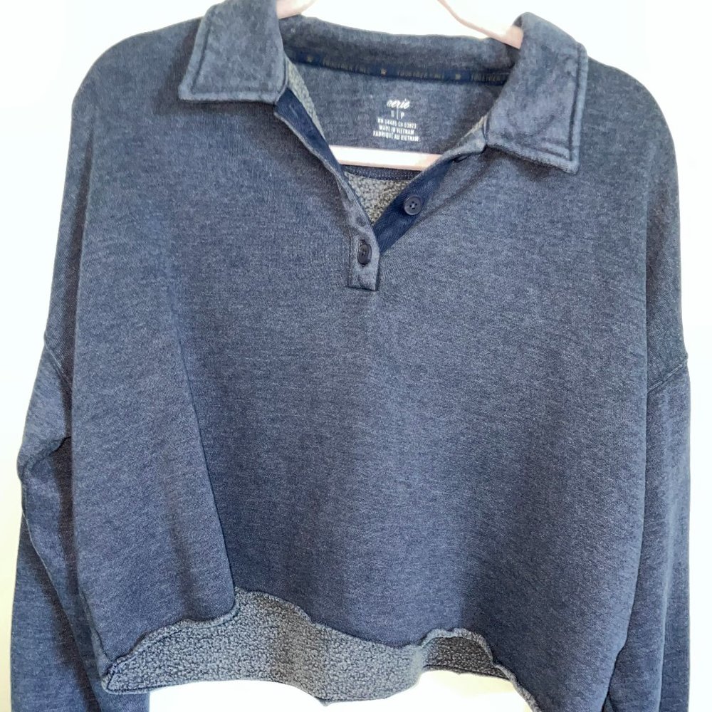 Aerie Jacket with Collar and Fleece Interior Size S